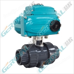 電動塑料球閥