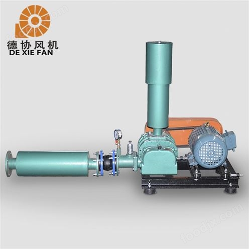 65口徑三葉羅茨風(fēng)機(jī) 輸送羅茨鼓風(fēng)機(jī) 德協(xié)