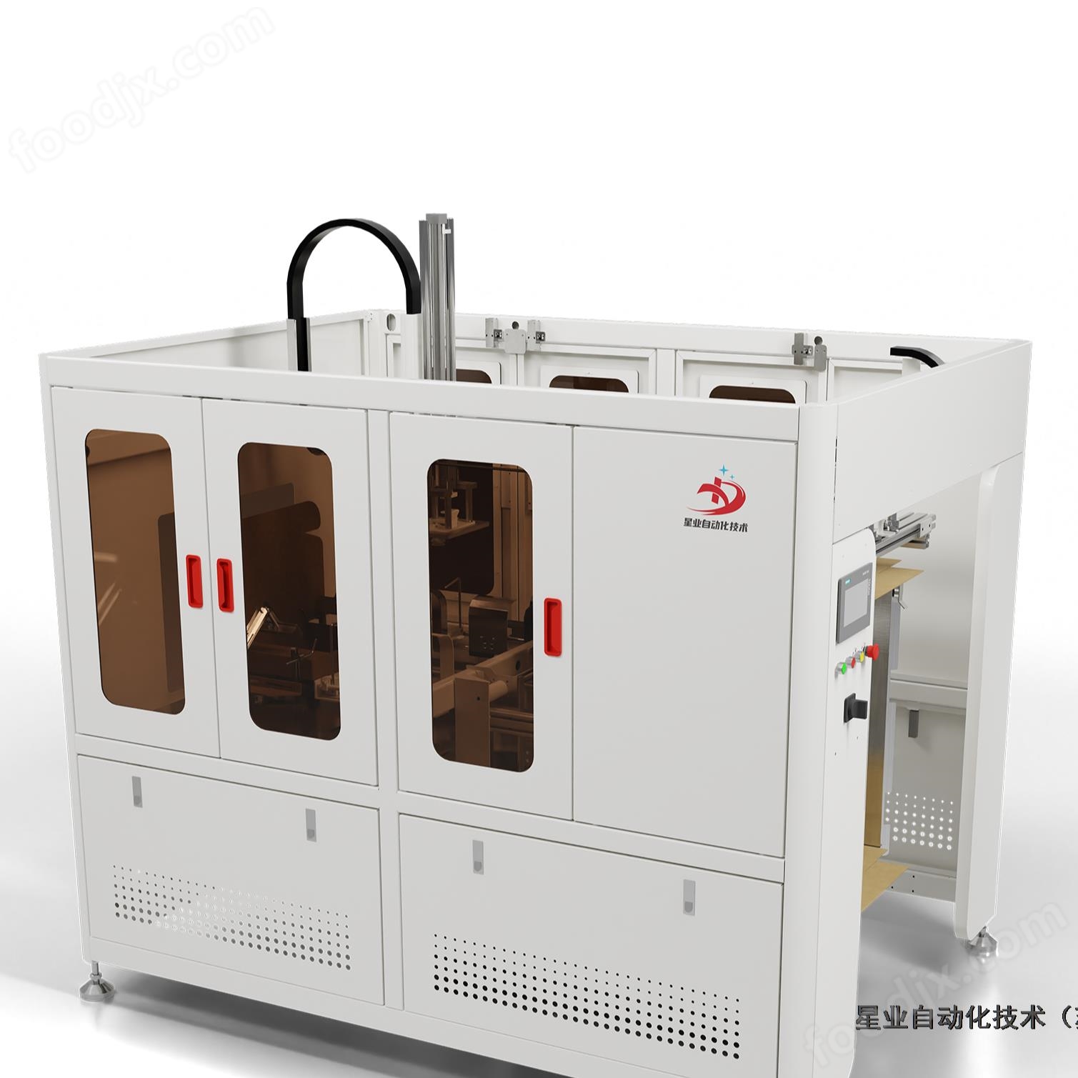 自動紙盒折盒機